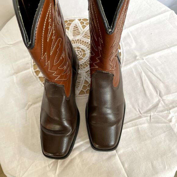 Smartfit Youth Size 1 Boots square toe 138053/194 brown - Picture 2 of 5